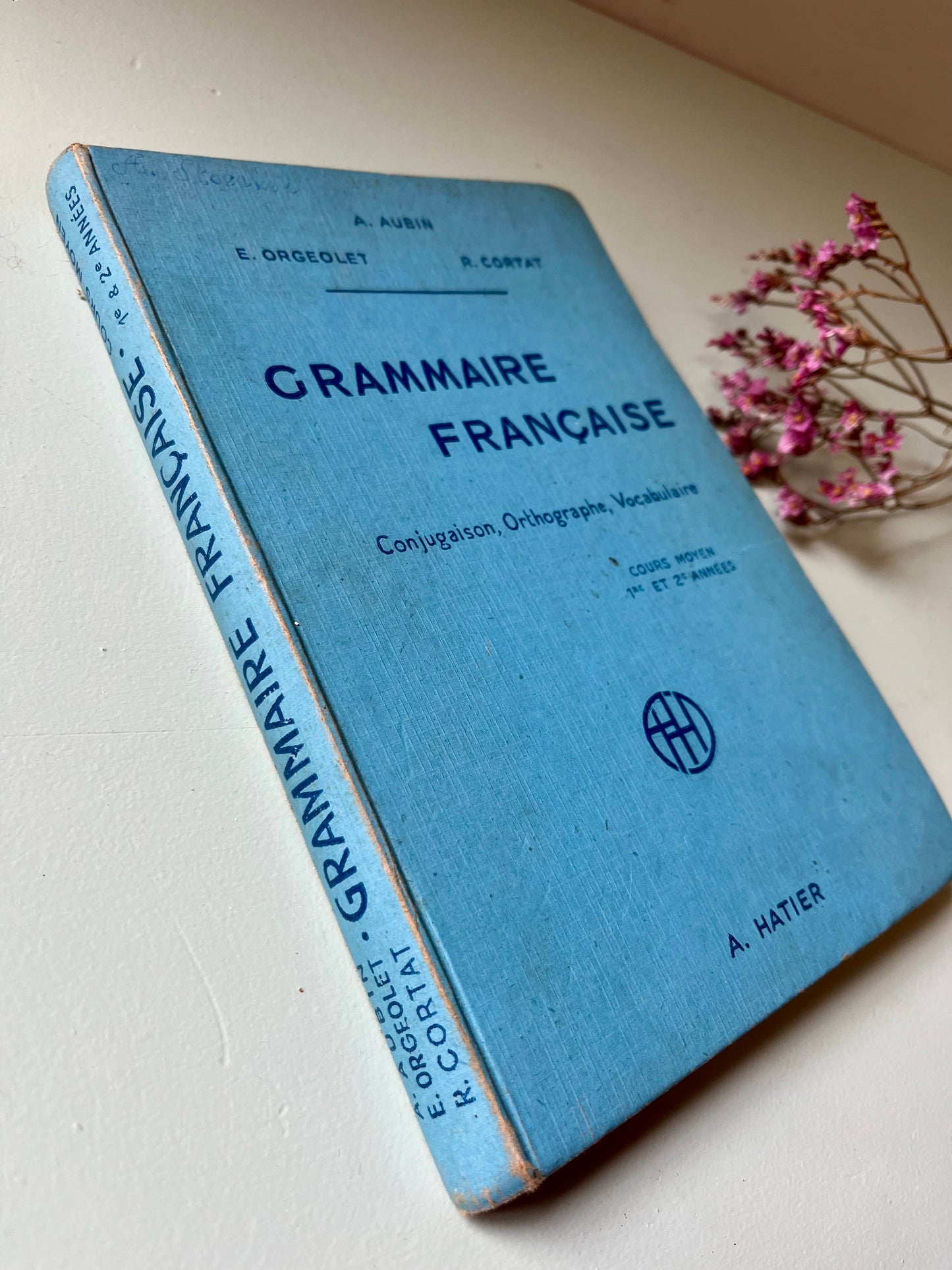 Livre de grammaire ancien/ manuel vintage