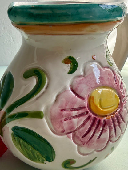 Pichet émaillé Deruta Italy