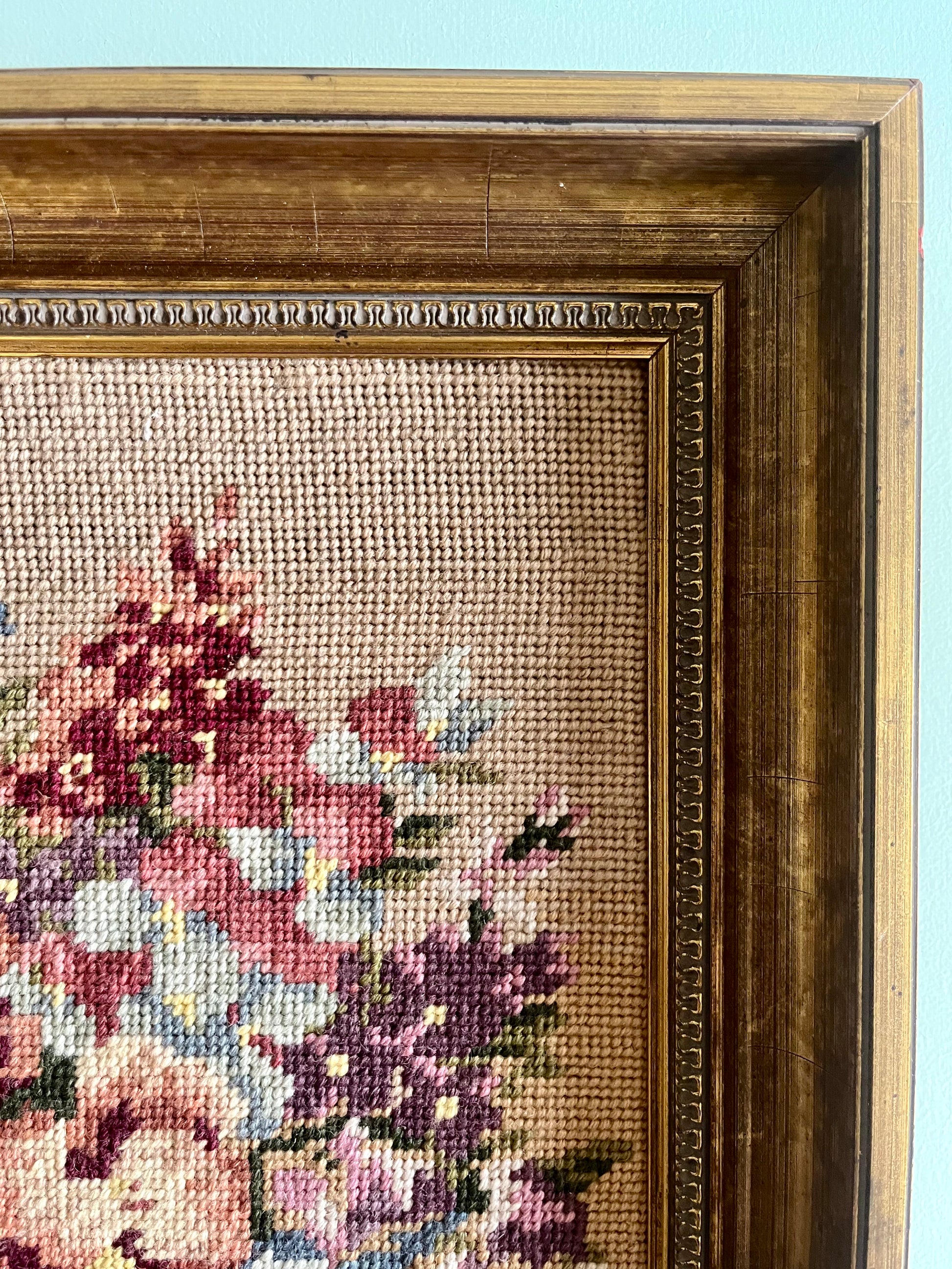 Tableau canevas vintage  Décoration Patine