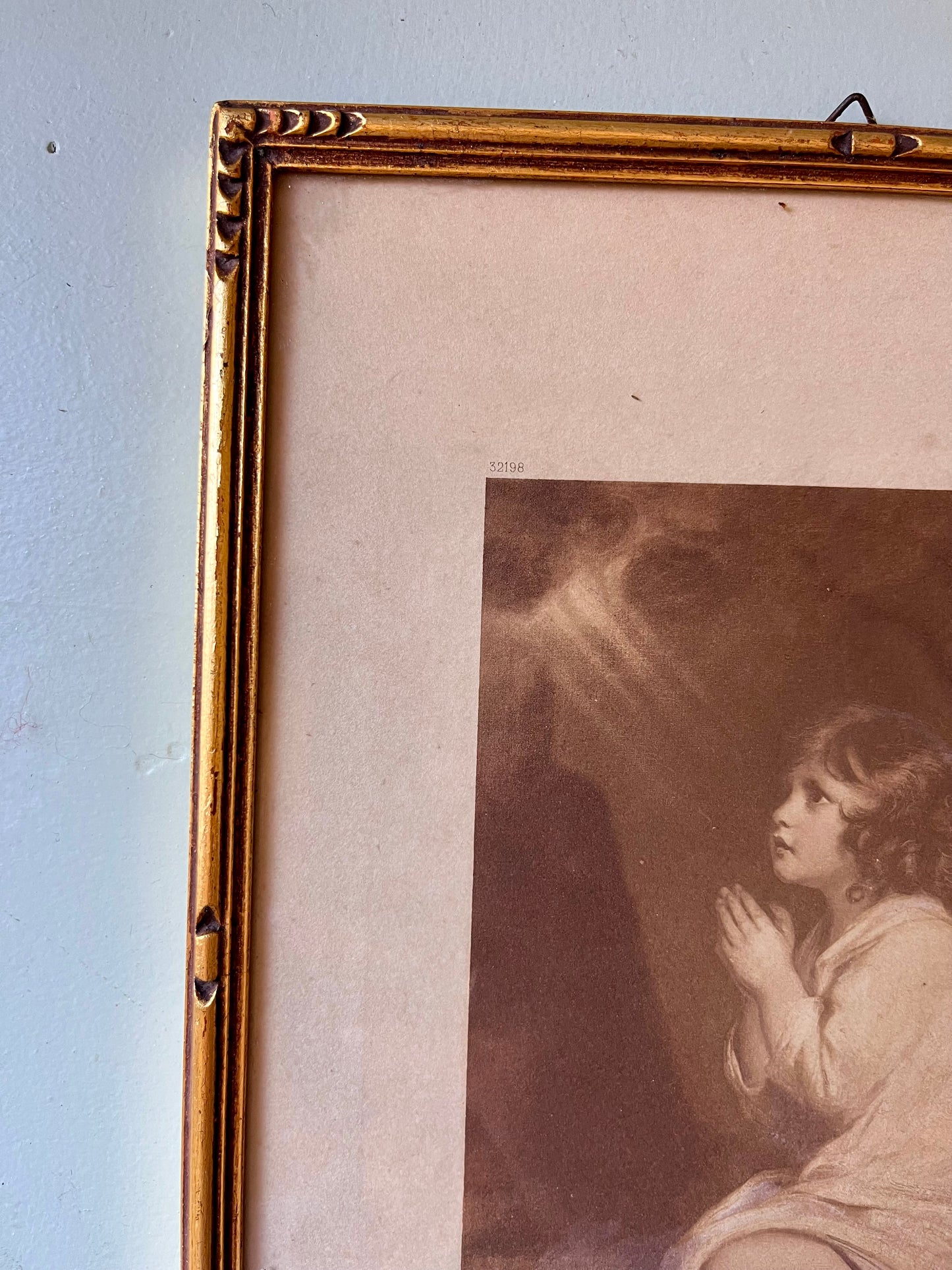 Illustration enfant sous cadre