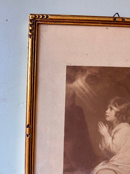 Illustration enfant sous cadre