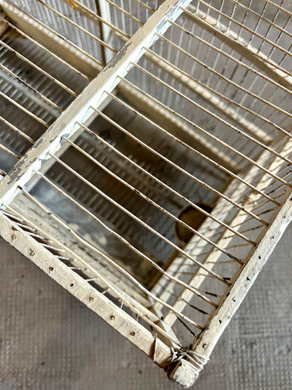 Cage à oiseaux ancienne  Décoration Patine