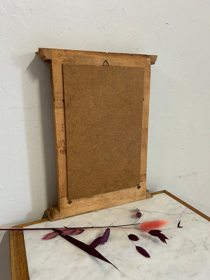 Miroir arche en bois