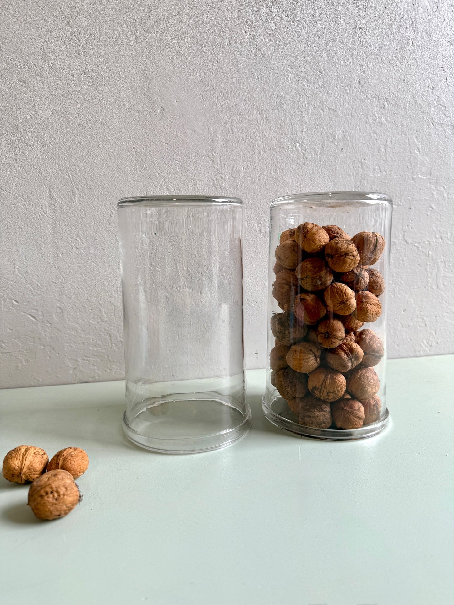Pot en verre vintage