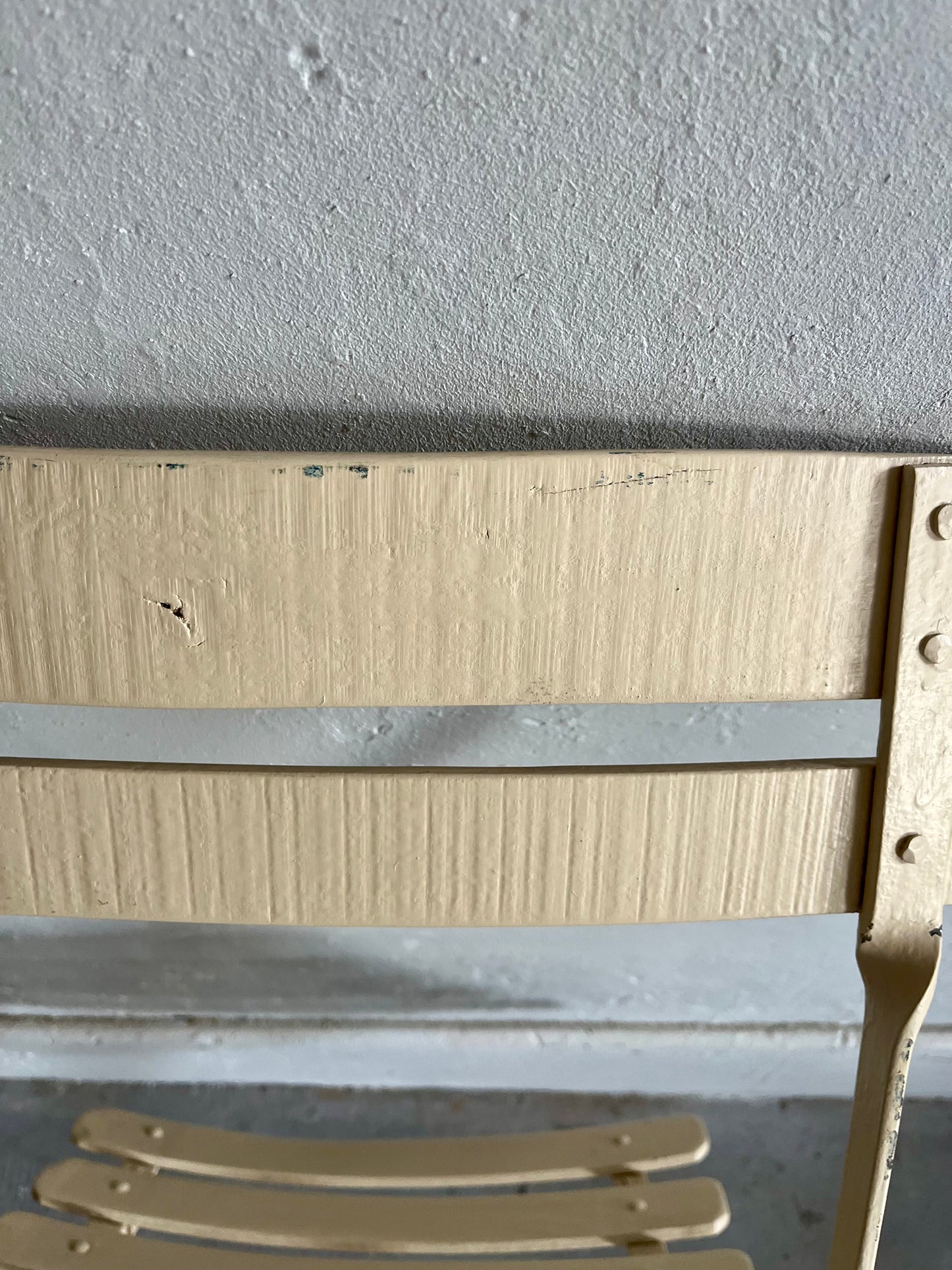 Paire de chaises de jardin anciennes  Meubles Patine