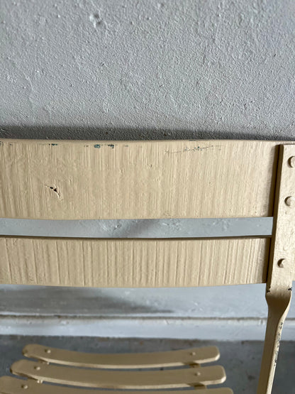 Paire de chaises de jardin anciennes  Meubles Patine