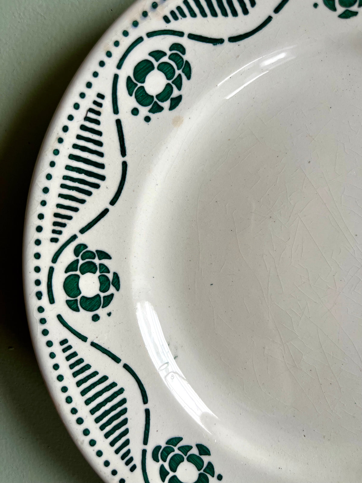 Assiettes à dessert « Nouvelle Galerie Paris » - lot de 2  Vaisselle Patine