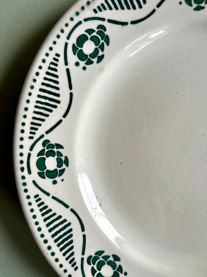 Assiettes à dessert « Nouvelle Galerie Paris » - lot de 2  Vaisselle Patine