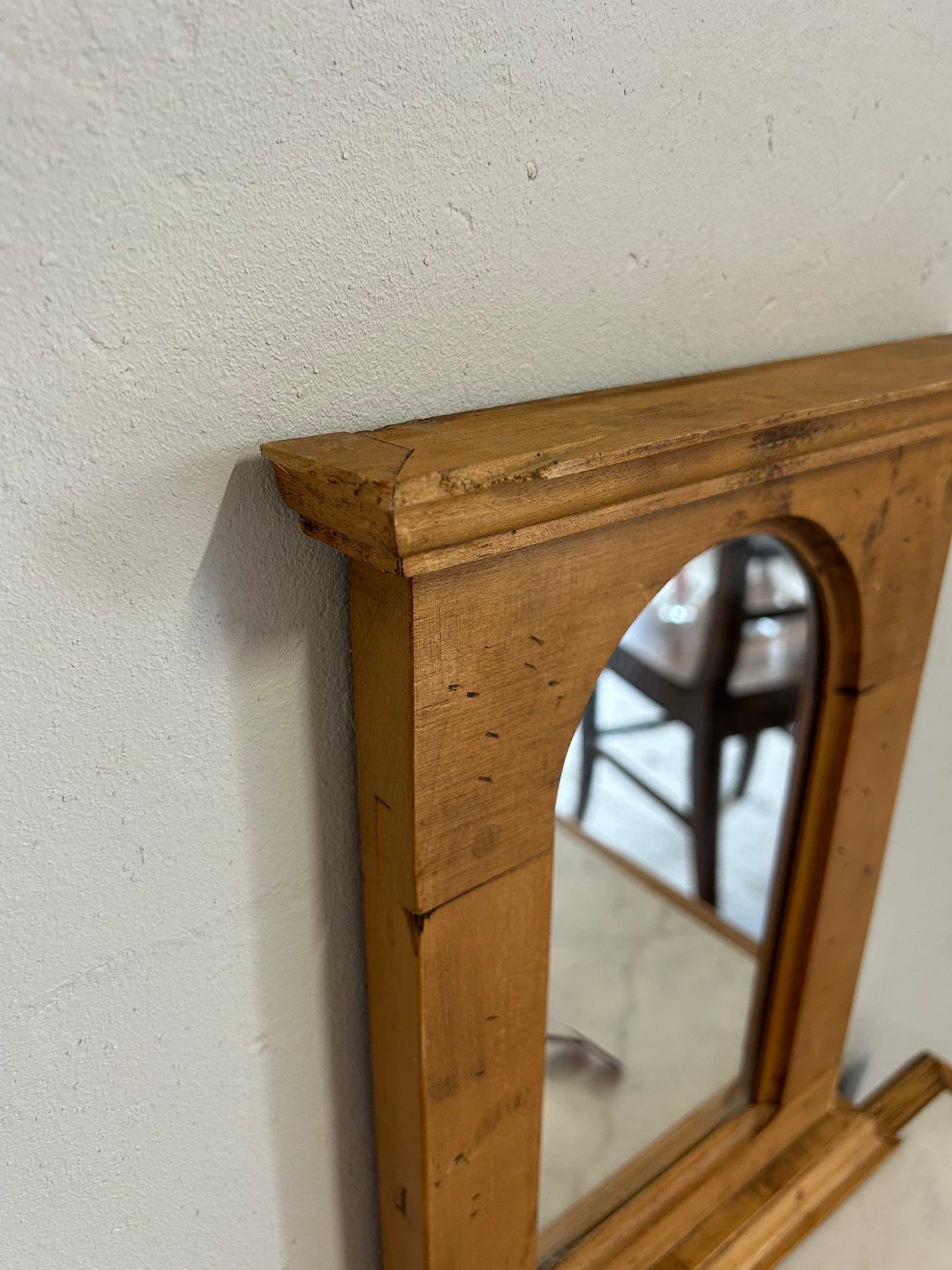 Miroir arche en bois
