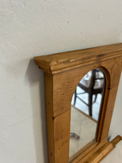 Miroir arche en bois