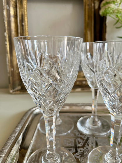 Verre à eau Saint-Louis Chantilly n°2  Vaisselle Patine
