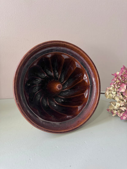 Moule à kougelhopf en terre cuite