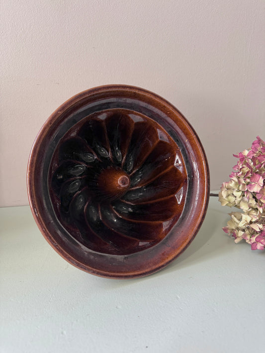 Moule à kougelhopf en terre cuite