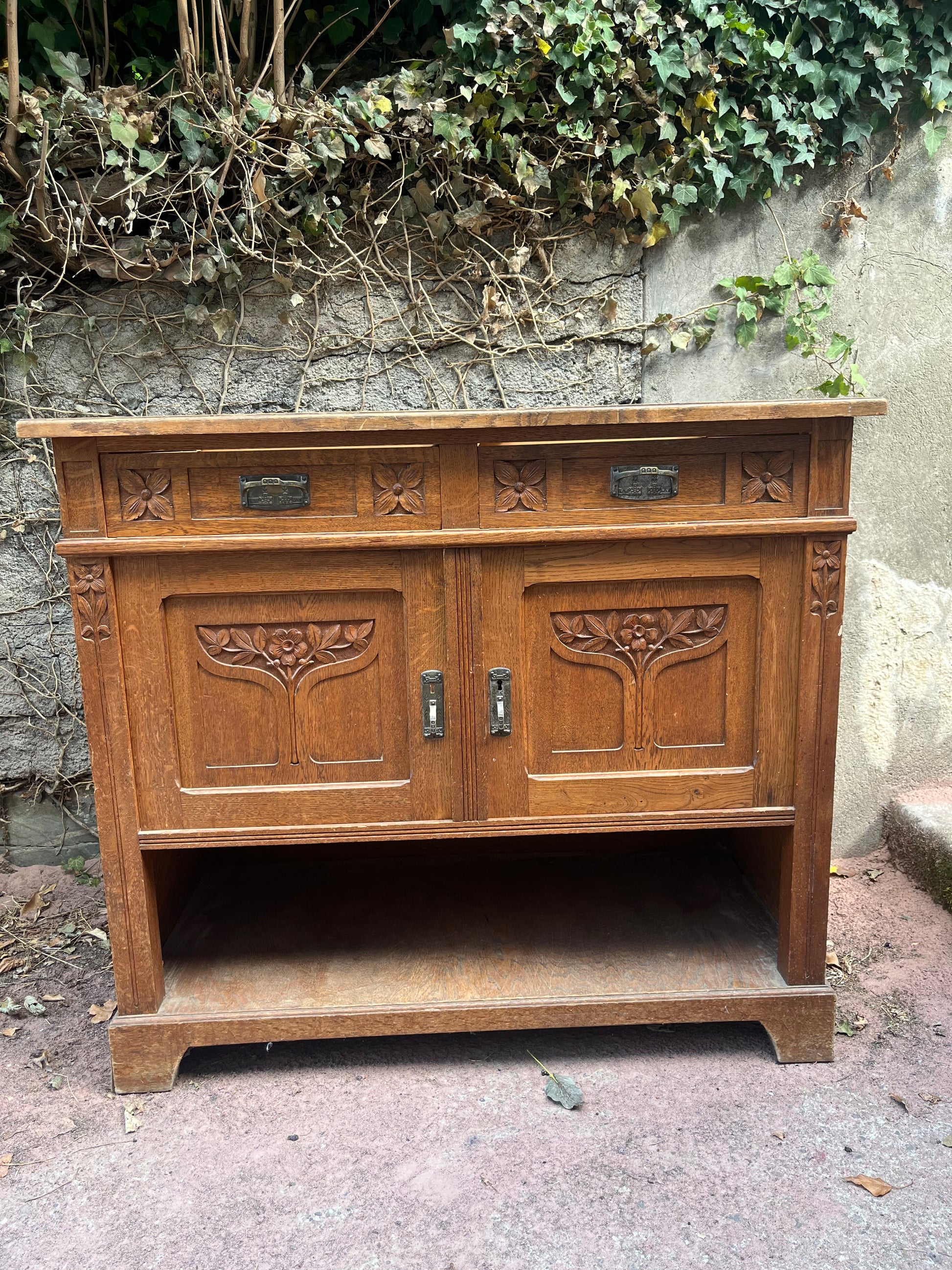 Buffet art déco avec niche  Meubles à rénover Patine