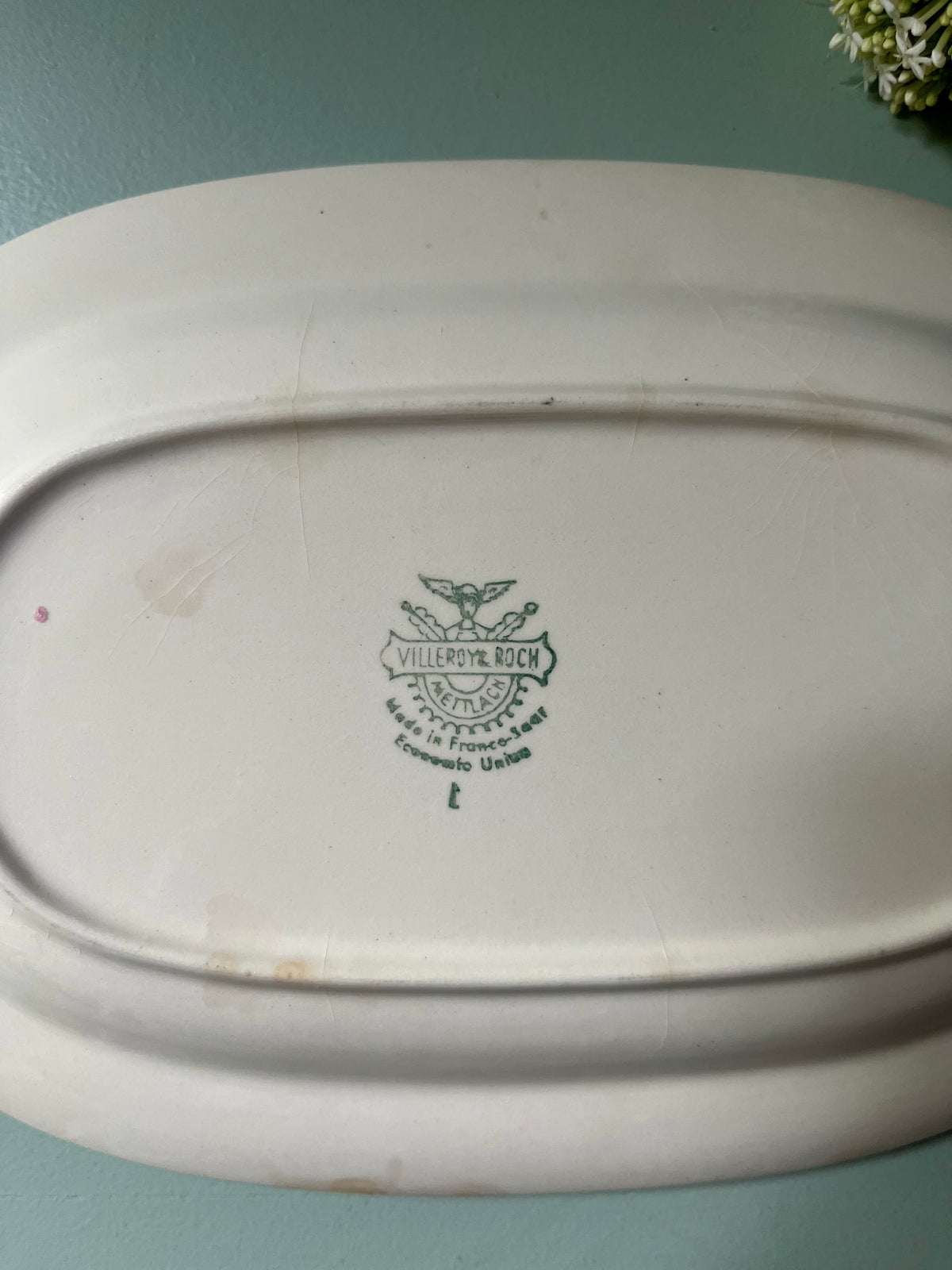 Pot à lait et ravier Villeroy et Boch  Vaisselle Patine