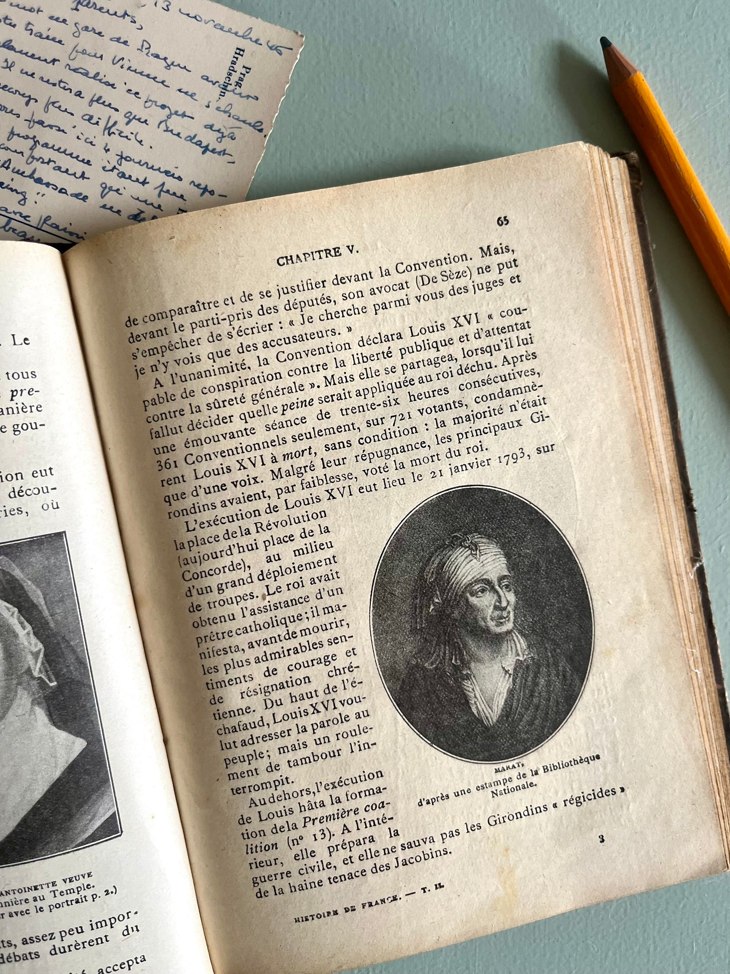 Livre ancien histoire de France  Décoration Patine