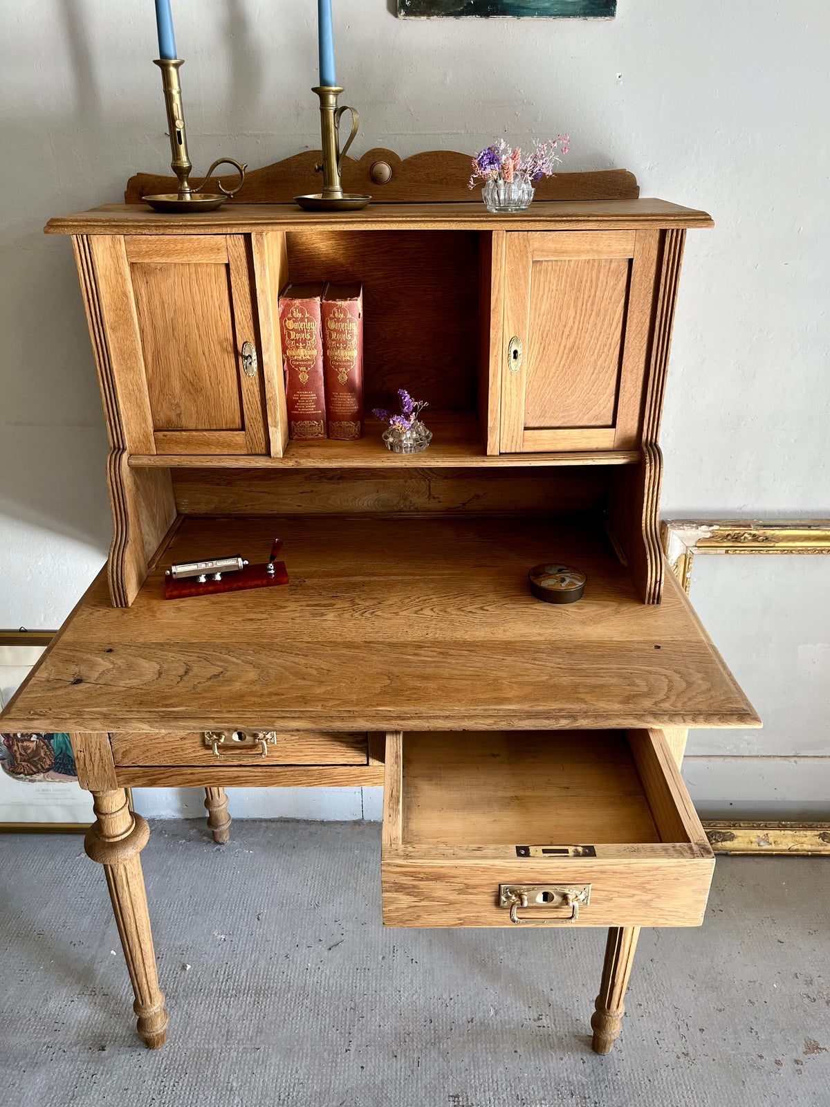Bureau à gradins   Patine