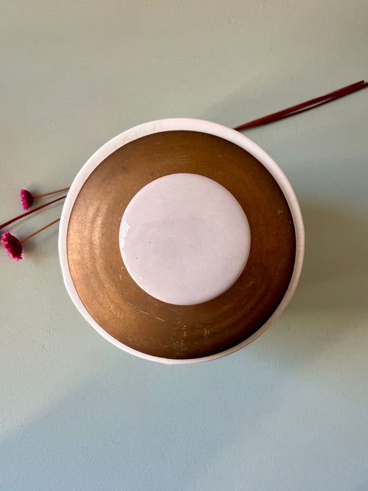 Sucrier avec couvercle fait main