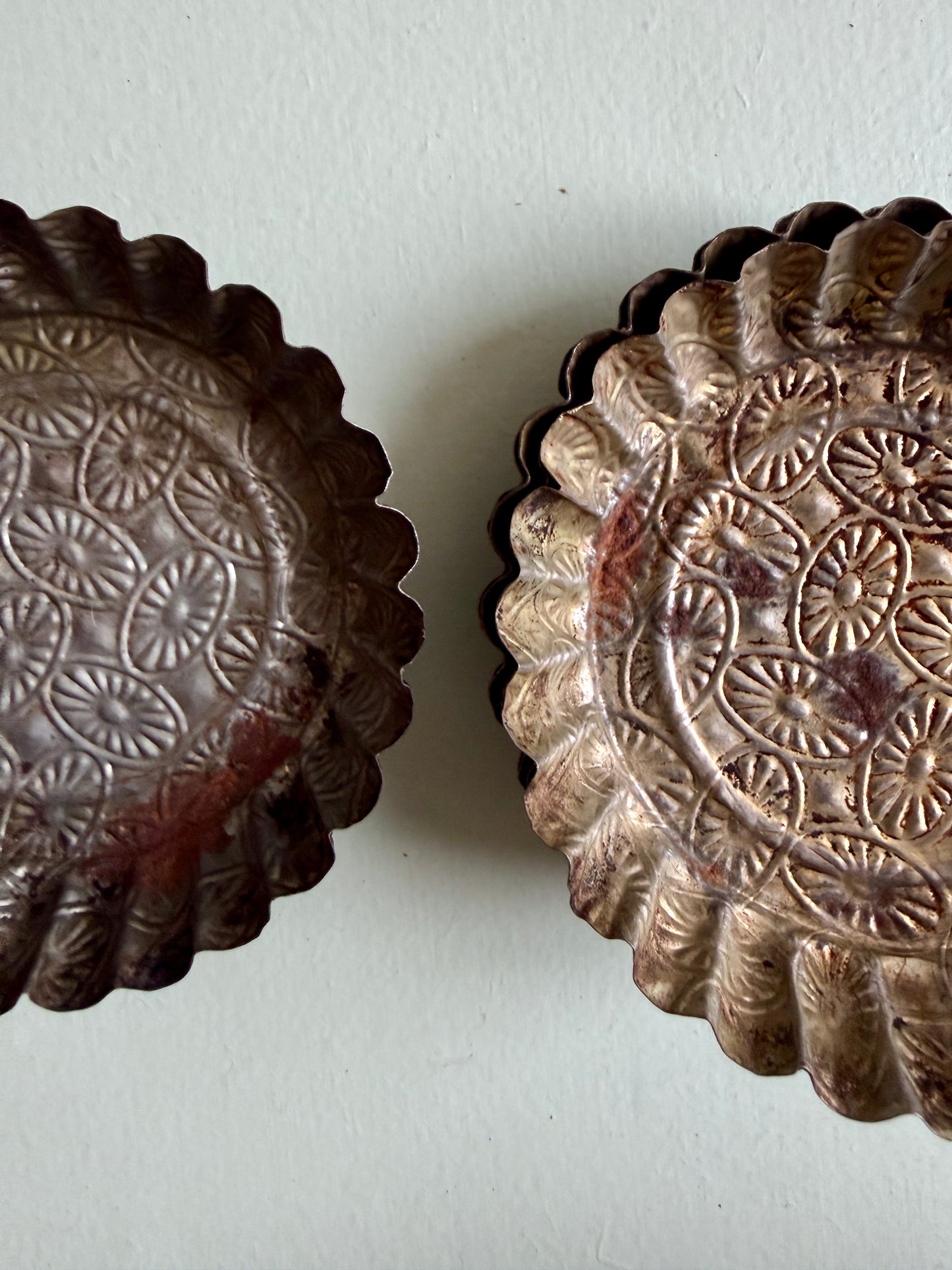 Moules à mini-tartes vintage - lot de 5