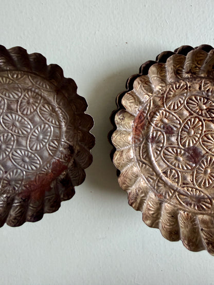 Moules à mini-tartes vintage - lot de 5