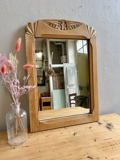 Miroir Art Deco à poser - Patine