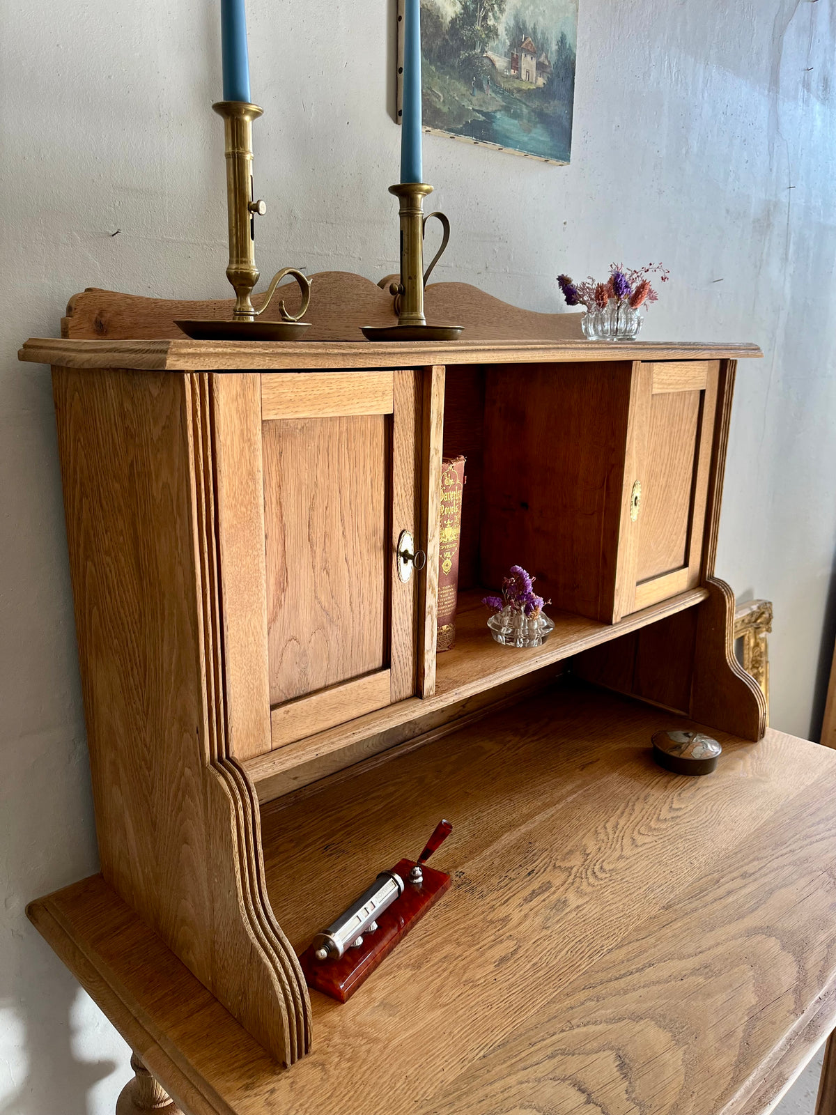 Bureau à gradins   Patine