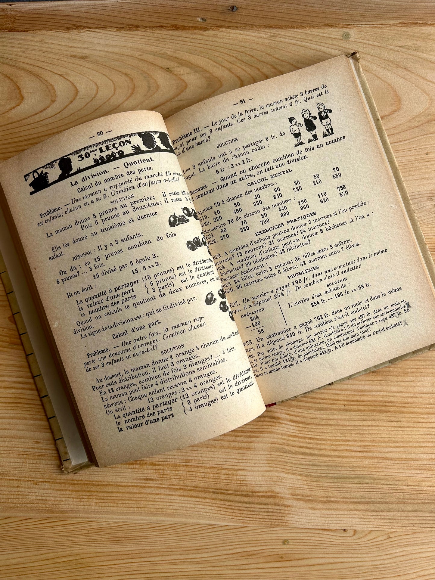 Livre d’arithmétique 1947 - librairie Delagrave