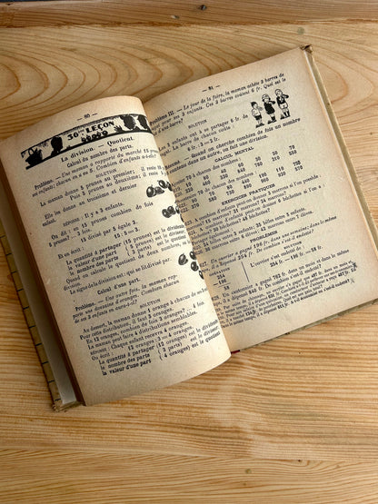 Livre d’arithmétique 1947 - librairie Delagrave