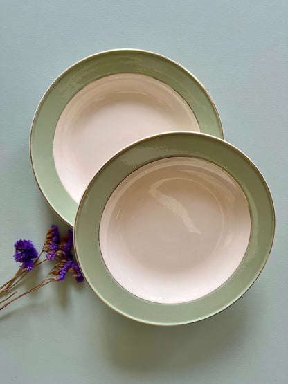 Assiettes creuses Villeroy et Boch- lot de 3   Patine