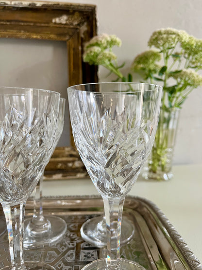 Verre à eau Saint-Louis Chantilly n°2  Vaisselle Patine