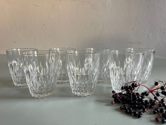 Verres à eau Duralex vintage-lot de 7  Vaisselle Patine