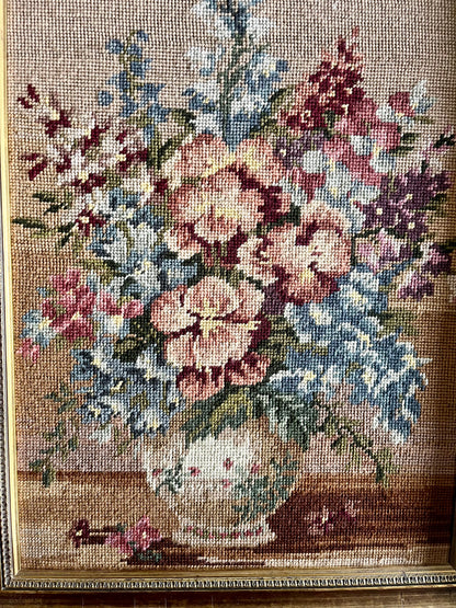 Tableau canevas vintage  Décoration Patine