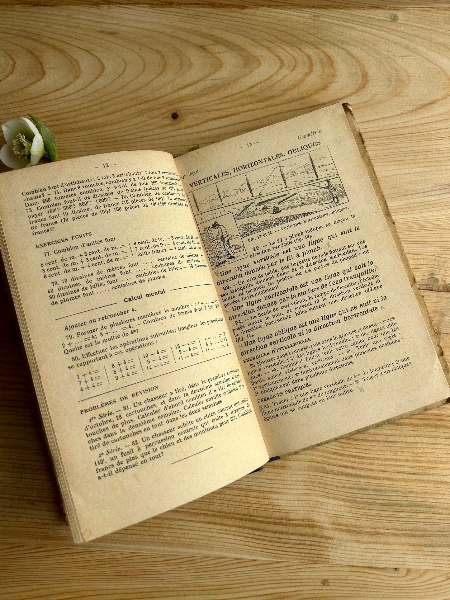 Livre d’arithmétique 1923 - Librairie Armand Colin