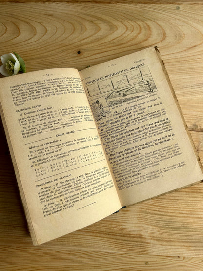 Livre d’arithmétique 1923 - Librairie Armand Colin