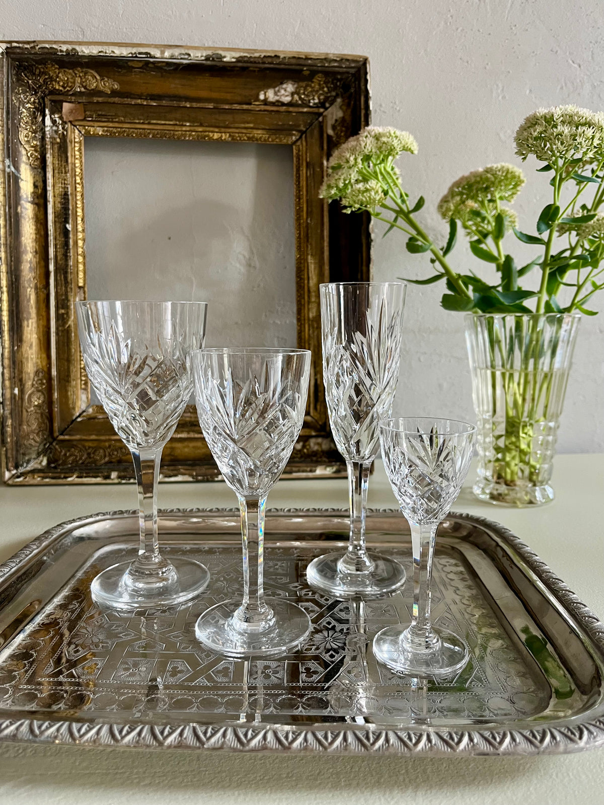 Verre à eau Saint-Louis Chantilly n°2  Vaisselle Patine
