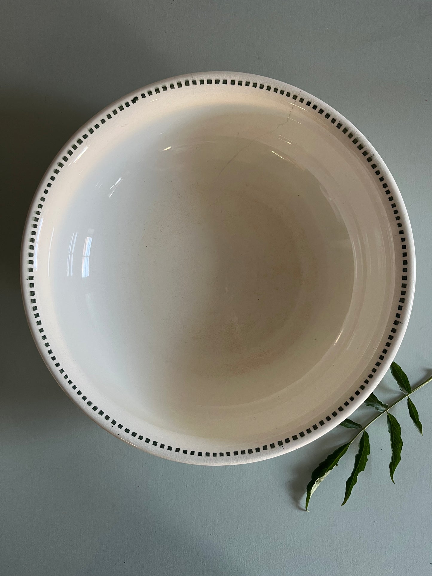 Ensemble de toilette ancien Badonviller – broc et cuvette  Vaisselle Patine