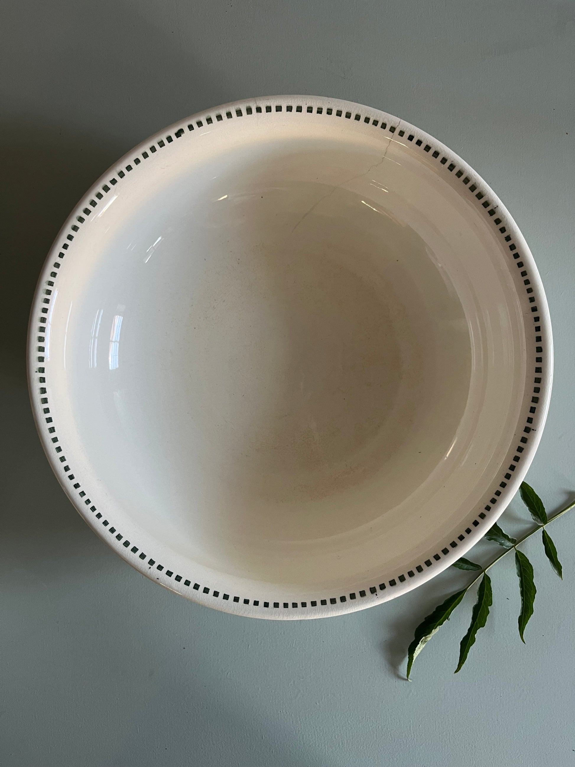 Ensemble de toilette ancien Badonviller – broc et cuvette  Vaisselle Patine