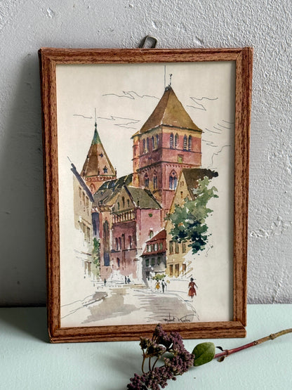 Duo paysages alsaciens