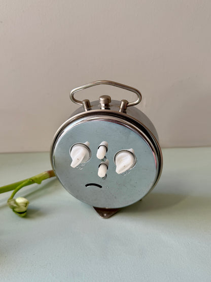 Réveil métallique de Hangarter vintage