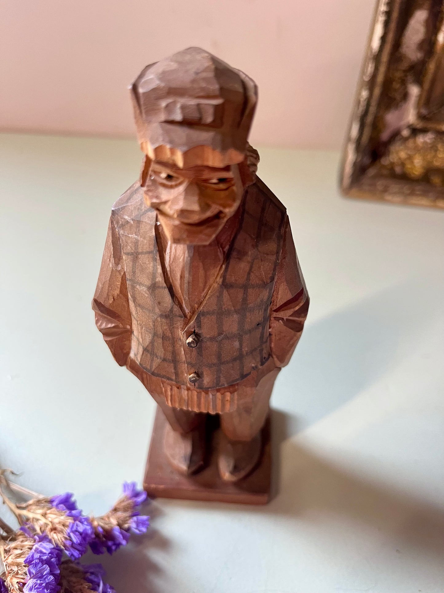 Sculpture en bois Carl Johan Trygg