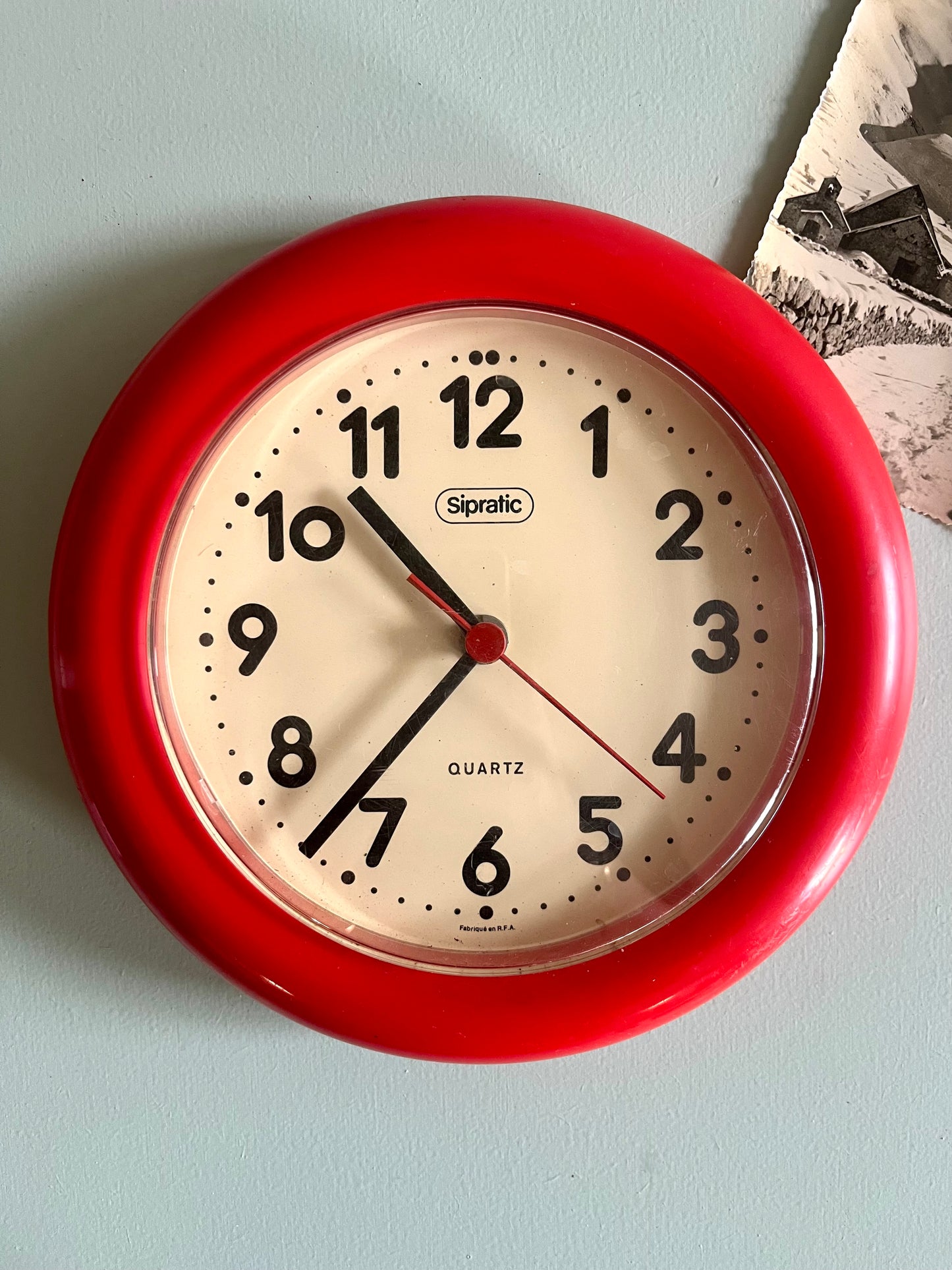 Horloge murale ancienne   Patine