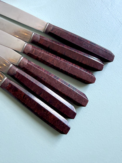 Couteaux inoxydables - lot de 6