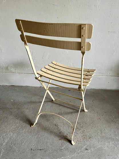 Paire de chaises de jardin anciennes  Meubles Patine