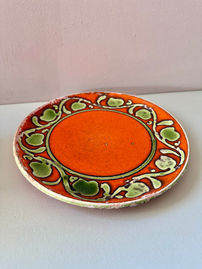 Assiettes à dessert Delphis de Poole Pottery - lot de 8