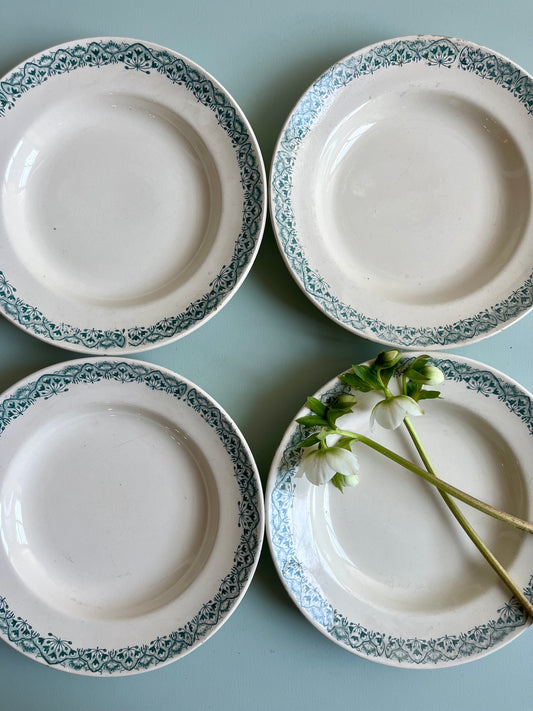 Assiettes creuses Longchamp modèle « andré » lot de 4