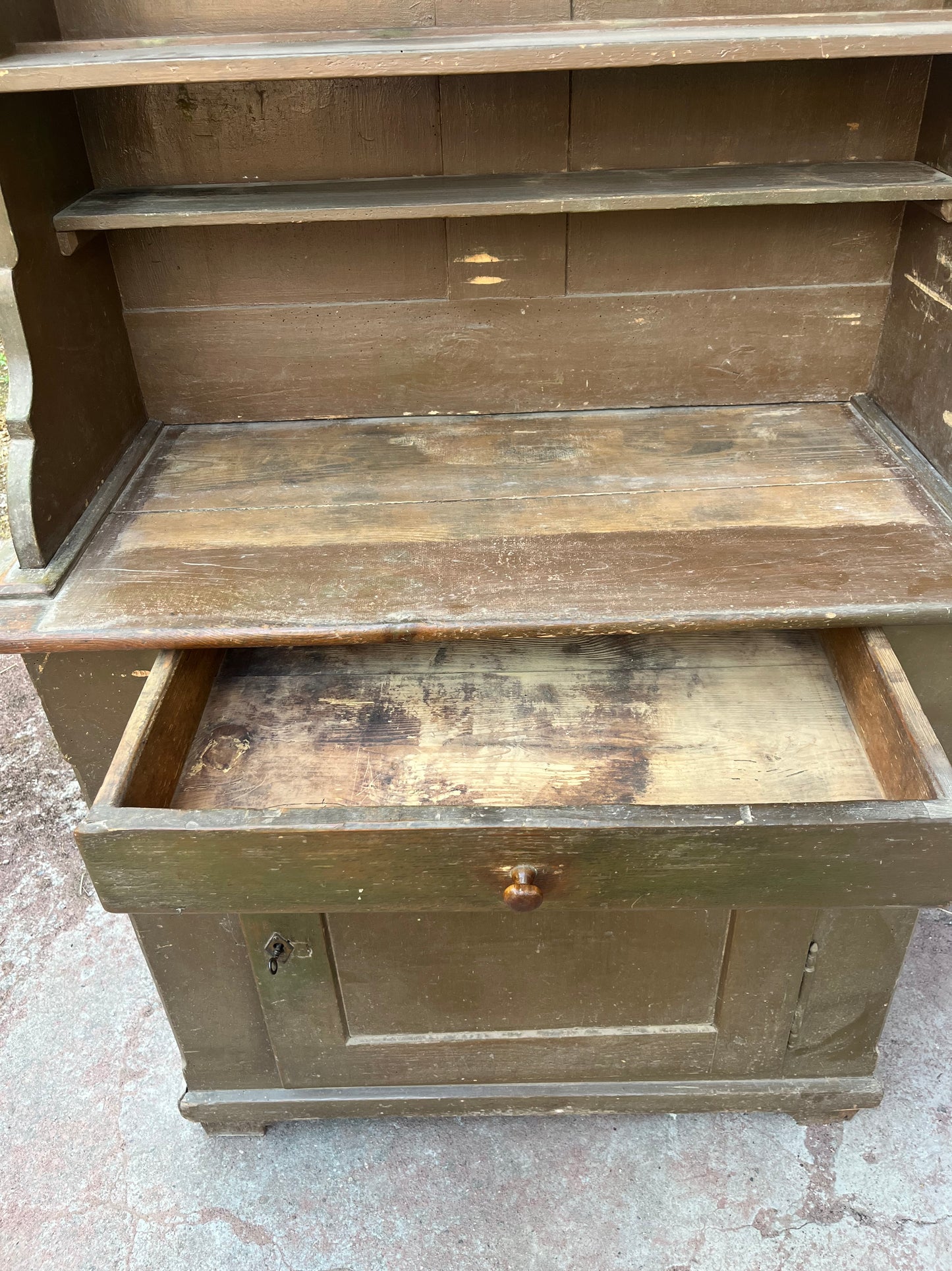Vaisselier 1 porte  Meubles à rénover Patine