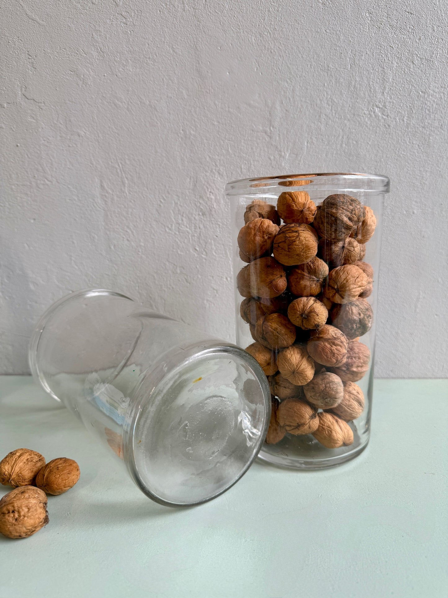 Pot en verre vintage