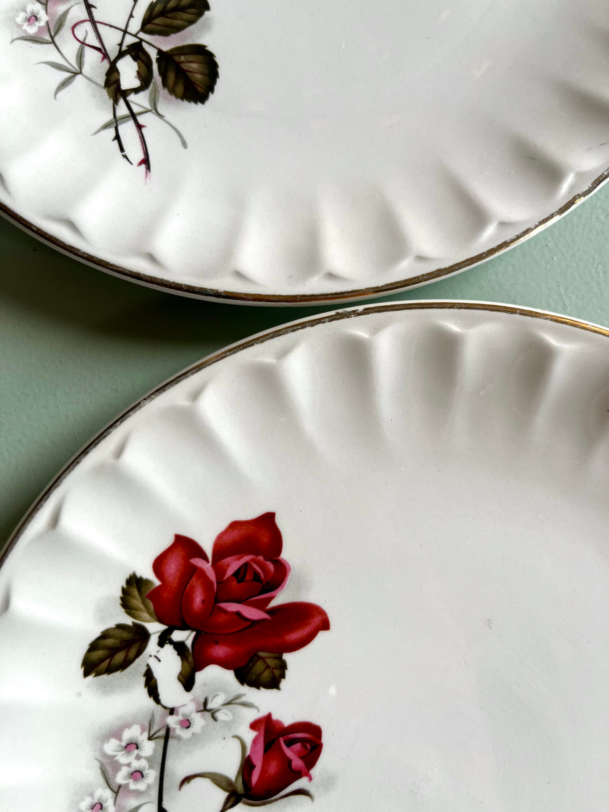 Assiettes à dessert Sarreguemines Vércor – Lot de 11  Vaisselle Patine