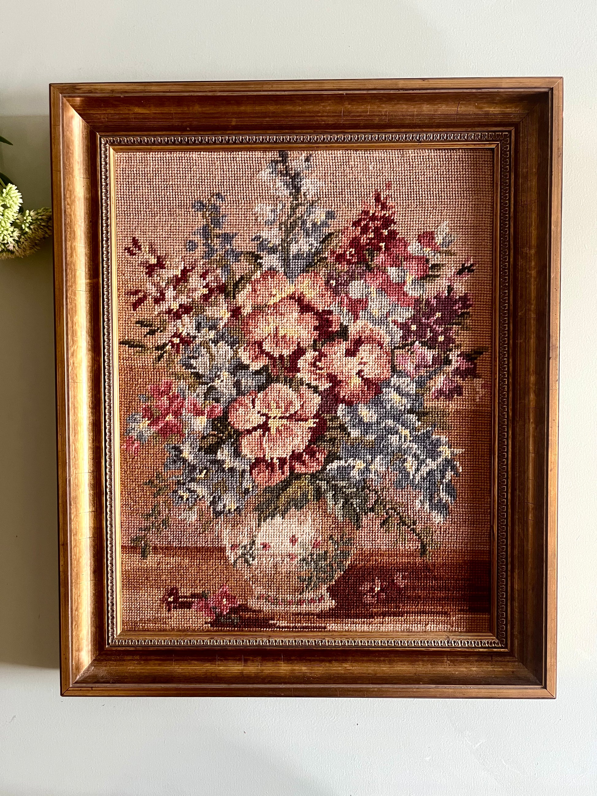 Tableau canevas vintage  Décoration Patine