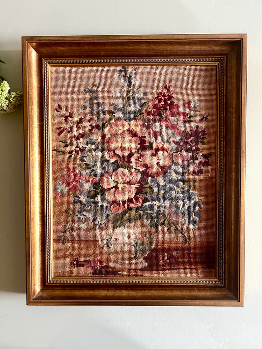 Tableau canevas vintage  Décoration Patine